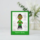 Tuff Girl: Postkaart (Staand voorkant)
