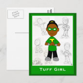Tuff Girl: Postkaart (Voorkant / Achterkant)