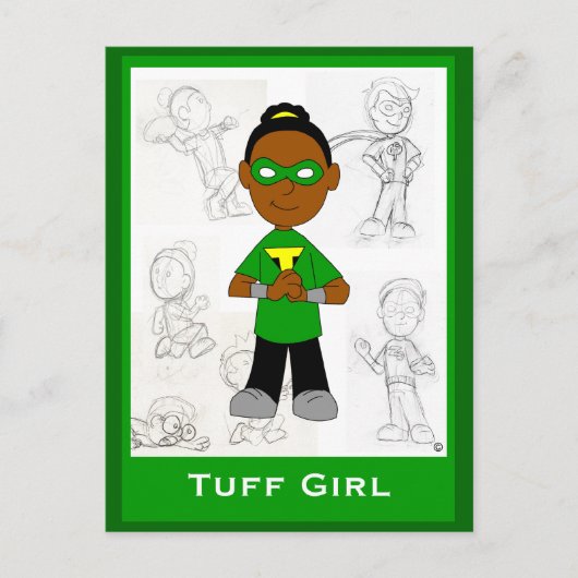 Tuff Girl: Postkaart (Voorkant)