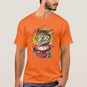 Tuff Kat Stropdas-Dye T-Shirt, Regenboogdraf T-shirt