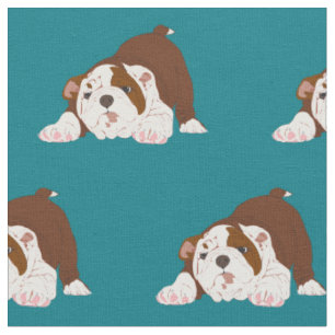 Tuff Pup Playful Bulldog Puppy Stof