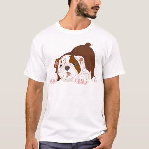 Tuff Pup Playful Bulldog Puppy T-shirt