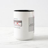 TUFROC v2f Tweekleurige Koffiemok (Center)