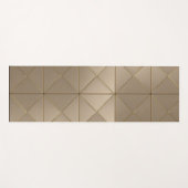 Tufted Antiek Gold - Yoga Mat (Voorkant (horizontaal))