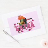 Tufted Coquette is *EXTRA* Rechthoekige Sticker (Envelop)