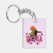 Tufted Coquette is *EXTRA* Sleutelhanger (Voorkant Links)