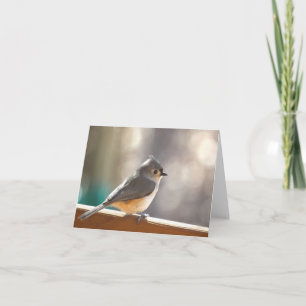 Tufted Mees Notecard - Spatie binnen Kaart