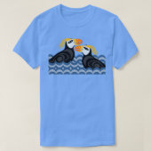 Tufted Puffins T-shirt (Design voorkant)