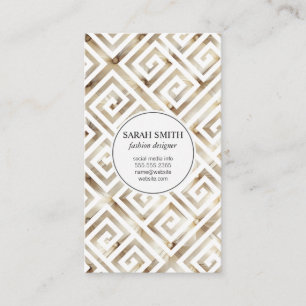 Tufted Stof Kussen / Goud Metallic Visitekaartje