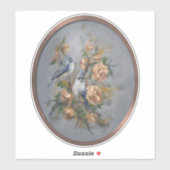 Tufted Titmice Sticker (Vel)