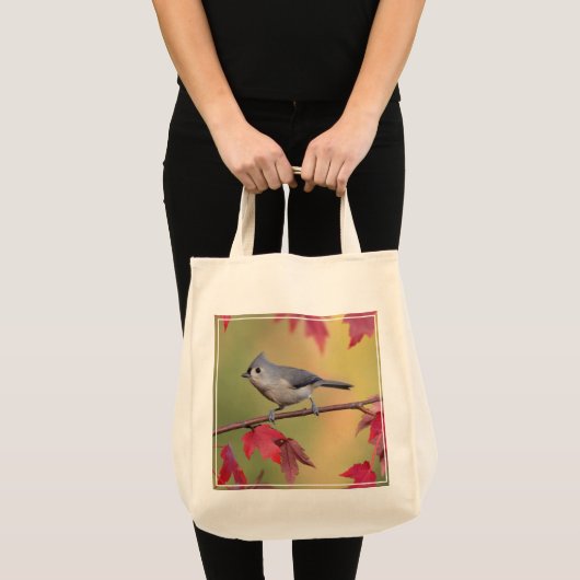 Tufted Titmice Tote Bag (Voorkant (product))