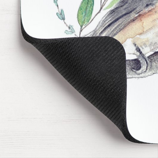 Tufted Titmouse Bird Art Muismat (Hoek)