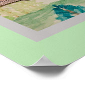 Tufted Titmouse in het bos Poster (Hoek)