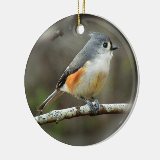 Tufted Titmouse Ornament (Links)
