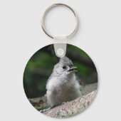 Tufted Titmouse Sleutelhanger (Voorkant)