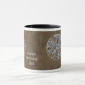 Tufted Titmouse Songbird Dad Birthday Mok (Midden)