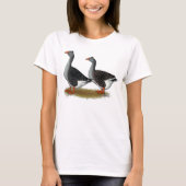 Tufted Toulouse Geese T-shirt (Voorkant)