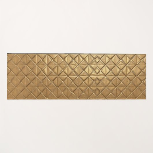 Tufted True Gold - Yoga Mat (Voorkant (horizontaal))