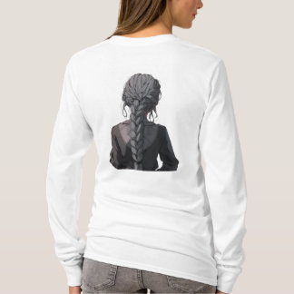 TUFTI（タフティ）意図の三つ編みレディース T-SHIRT