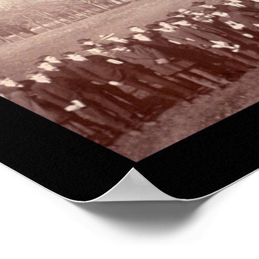 Tufts College Students Foto 1903 Poster (Hoek)