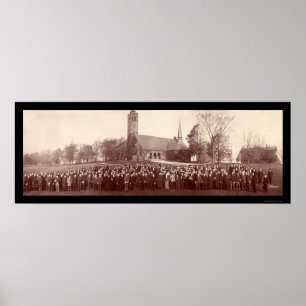 Tufts College Students Foto 1903 Poster
