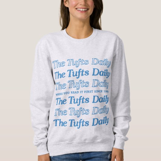 Tufts Daily Crew Neck Sweatshirt (B) (Voorkant)