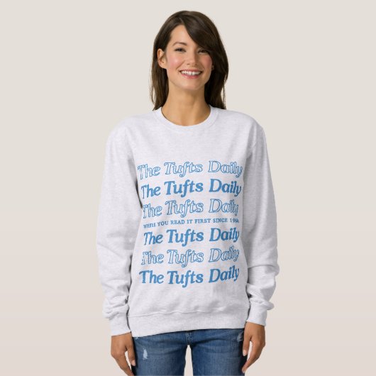 Tufts Daily Crew Neck Sweatshirt (B) (Voorkant volledig)