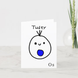 Tufty card feestdagen kaart