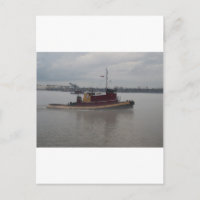 Tug Boat in de mist