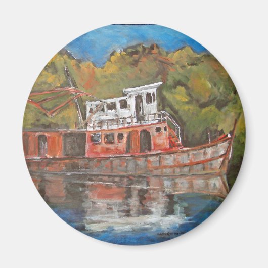 Tug Boat Magneet (Voorkant)