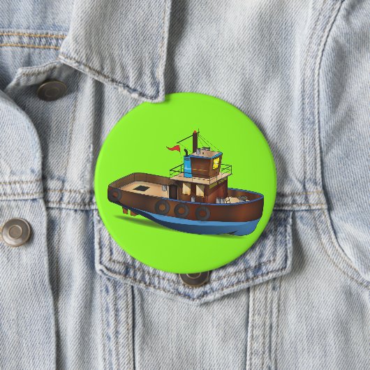 Tug Boat Ronde Button 4,0 Cm (In situ)