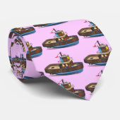 Tug Boat Stropdas (Opgerold)