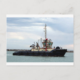 Tug boot 2, Port Adelaide, South Australia Briefkaart