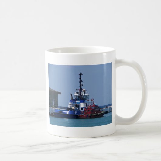 Tug-boot en loodsboot koffiemok (Rechts)