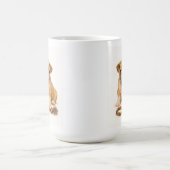 Tug Life - Bulldog Pup met houding Koffiemok (Center)