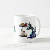 Tug medaille koffiemok (Voorkant rechts)