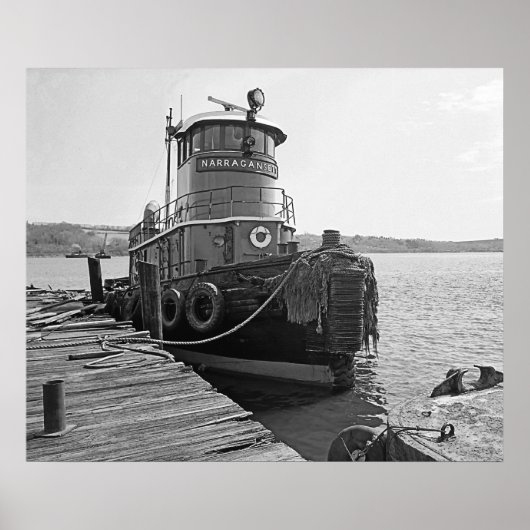 Tug Narraganset Poster (Voorkant)