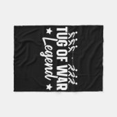 Tug of War Legend ontwerp voor een Tug of War fan Fleece Deken (Voorkant (Horizontaal))
