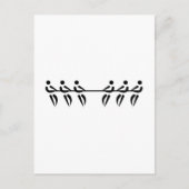 Tug van de oorlog briefkaart (Voorkant)