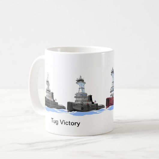 Tug Victory Koffiemok (Voorkant links)