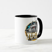 TUGA Wolf Gaming Logo Esports Stijl Mok (Voorkant rechts)