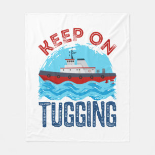 Tugboat Continue at Tugling Fleece Deken