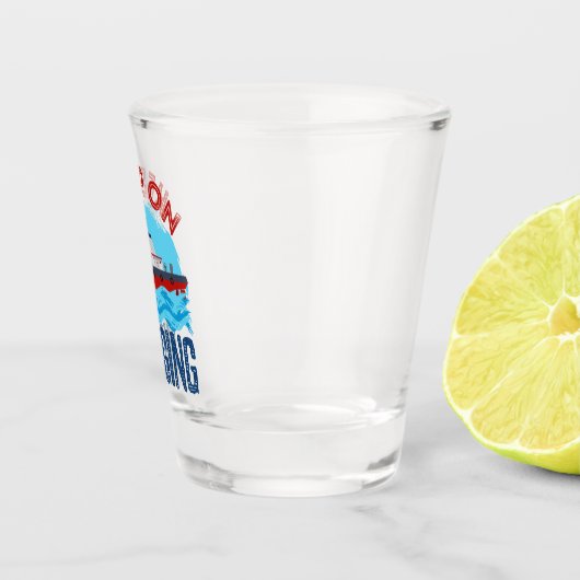 Tugboat Continue at Tugling Shot Glas (Rechts)