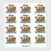 Tugboat Cute Sticker (Vel)