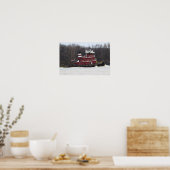 Tugboat op het Delaware River Poster (Keuken)