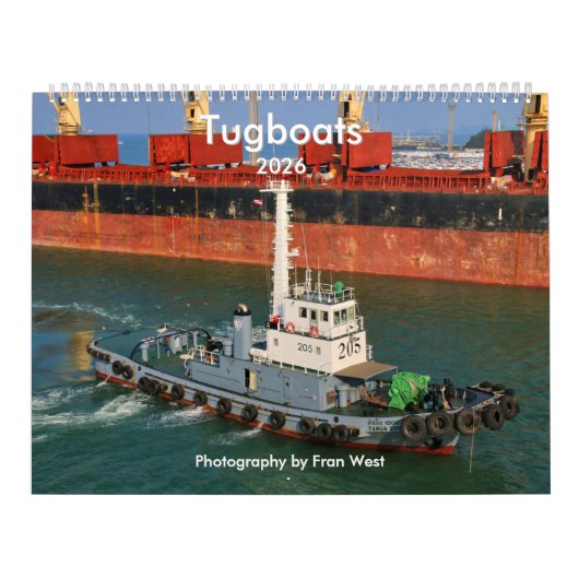 Tugboats 2026 kalender (Hoes)