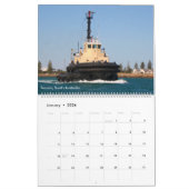 Tugboats 2026 kalender (Jan 2026)
