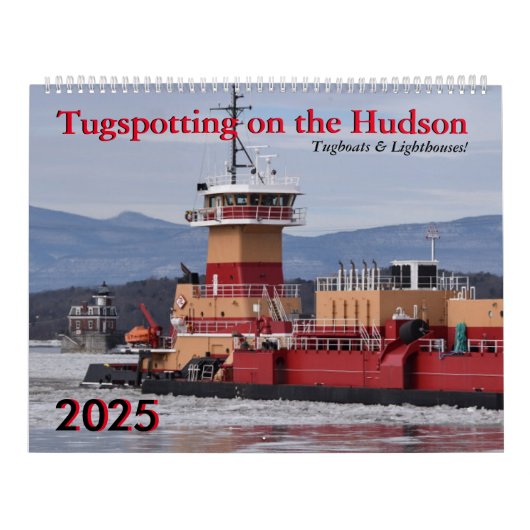 Tugboats en vuurtorens 2025 kalender (Hoes)