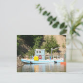 Tugboot Briefkaart (Staand voorkant)