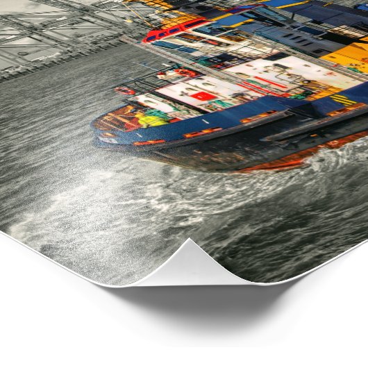 Tugboot Foto Afdruk (Hoek)